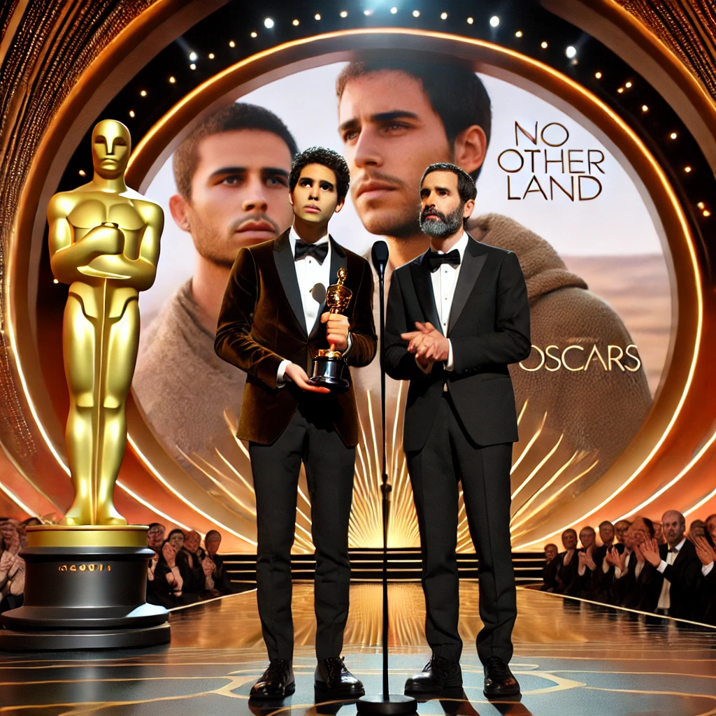 Palestinian-Israeli Documentary ‘No Other Land’ Wins Oscar, Calls for End to Conflict